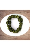 Maolia - Bracelet perles magiques vertes