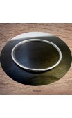 Maolia - Bracelet anneau plaqué argent 