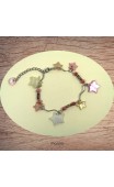 Maolia - Bracelet nacre étoiles