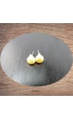 Boucles d'oreilles perle de culture Akoya 7-8 mm