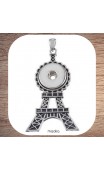 Pendentif pression Tour Eiffel