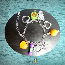 Bracelet bébé et perles de couleur