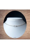 Maolia - Collier perles naturelles blanches grises et noires