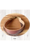 Maolia - Bracelet cuir et lacets marrons